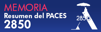 Memoria resumen del PACES 2850